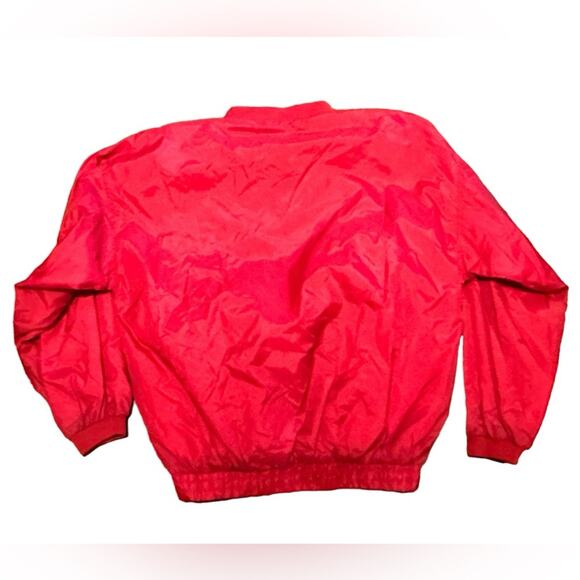 University of Alabama Crimson Tide Men’s Medium Windshirt Red Long Sleeve - Picture 2 of 8